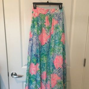 Lilly Pulitzer Ball Gown Maxi Skirt